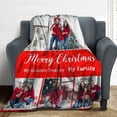 thumbnail image 5 of Custom Photo Blankets Using My Own Photos Personalized Throw Blanket with Pictures Text Customized Blanket for Adults Mom Dad Family Dog Kids Friends Lover Personalized Memorial Gift 60"x80", 5 of 6