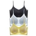 thumbnail image 1 of B91xZ Womens Sports Bras Seamless Comfortable Bras Set with Removable Pads,BU2 L, 1 of 3