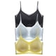 thumbnail image 1 of Gibobby Brasier sin varillas para mujer Sujetador deportivo antiflacidez sin con espalda de seda ultrafina y cómoda para mujer de 3 piezas(BU2,XL), 1 of 3