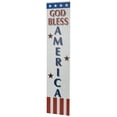 thumbnail image 3 of Northlight 35.75" God Bless America Patriotic Wooden Porch Board Sign Decoration, 3 of 5