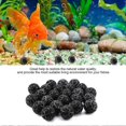 thumbnail image 2 of 50Pcs Bio Porous Filter Biochemical Ball with Cotton Aquarium Pond Filter Material 56mm, 2 of 4