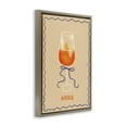 thumbnail image 3 of Stupell Industries Aperol with Ribbon Food & Beverage Painting Brown Floater Framed Canvas Art Print Wall Art, 21 x 31, 3 of 9