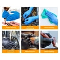thumbnail image 3 of Guantes de goma de nitrilo desechables de grado alimenticio Ambochen, guantes chinos duraderos para lavar platos en la cocina del hogar, 100 unidades, 3 of 3