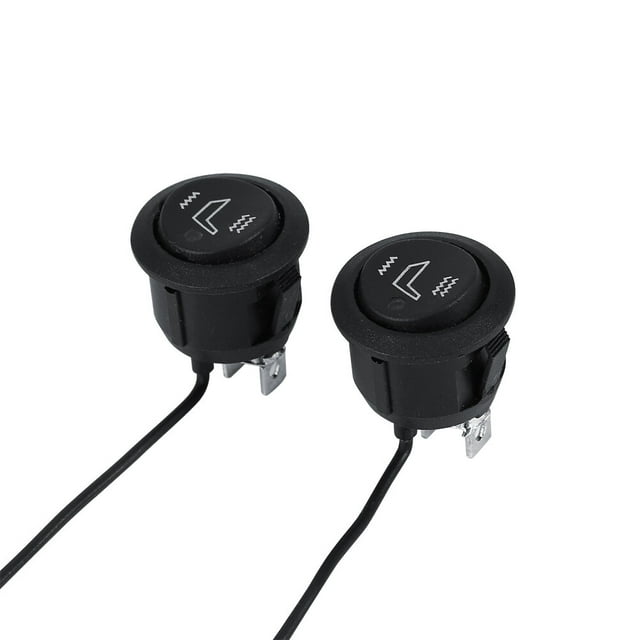 Chauffage de Siège de Voiture Interrupteur Chauffant, 2x Chauffage de Siège de Voiture Interrupteur Rond Chauffage de Siège de Voiture Conçu pour l'Avenir