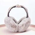 thumbnail image 3 of Cheers.US Ear Warmer Unisex Classic Fleece Windproof Women Earmuff  Winter Accessory Outdoor Beautiful Polyester Nice-looking Bowknot for Cold Weather, 3 of 7
