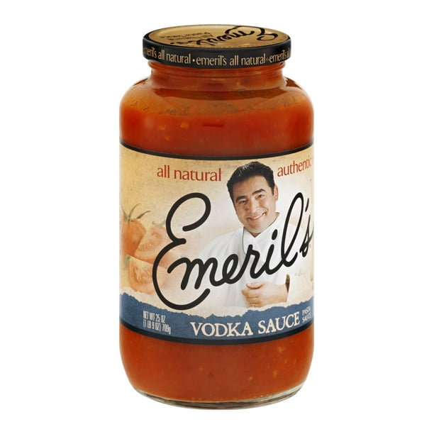 Emeril S Pasta Sauce Vodka Sauce 25 Oz Pack Of 6 Walmart Com Walmart Com