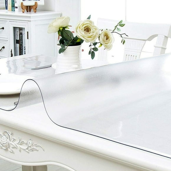 Custom Multisize 1.5mm Thick Clear PVC Table Cover Protector