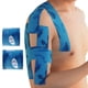 thumbnail image 4 of Yuarrent Cinta muscular Cinta elástica de algodón Vendaje deportivo Cinta de soporte de cinta muscular portátil Gimnasios en casa camuflaje azul 10cm Yuarrent OD001037-06, 4 of 6