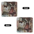 thumbnail image 2 of Kdxio Vintage Collage Girl Butterfly Pocket Mirror, 1X/2X Travel Makeup Mirror 2-Sided Folding Small Mirror Portable Double-Sided Magnifying Cosmetic Mirror for Gift-Square, 2 of 9