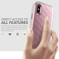 thumbnail image 5 of iPhone X Case, Clayco [Hera Series] Full-body Rugged Case with Built-in Screen Protector, Iphone X, RoseGold, 5 of 6