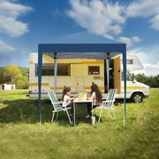 Winado 6'x6' Canopy Tent Waterproof Right-Angle Folding Tent Blue