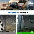 thumbnail image 3 of Exquisite For Jaguar XE 2015-2021 2016 2017 2018 2019 2020 Fender Mudflaps Splash Guards Mudguards Mud Flaps car Accessories, 3 of 5