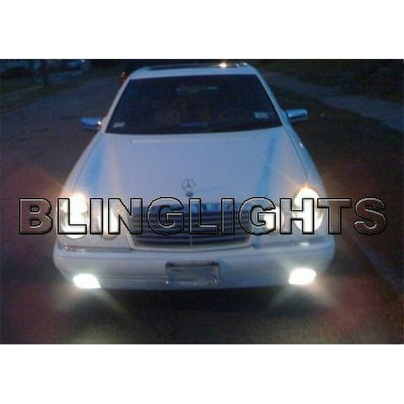 For 1996 1997 1998 1999 Mercedes-Benz E320 Fog Lights Driving Lamps Foglamps Kit E 320 e-class w210