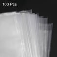 thumbnail image 3 of Unique Bargains Flat Open Clear Poly Bags,PE 4Mil 3.15'x7.78'For Clothes Daily Items Packing Storage 100pcs, 3 of 6