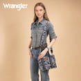 thumbnail image 3 of Wrangler Tote Bag for Women Western Camo Pattern Canvas Crossbody bag Handbag Vintage Design, Black, 3 of 6