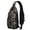 Greenish-blue-3, variant on Polka Dot Sling Backpack – Classic Black and White Dot Pattern Crossbody Shoulder Bag, Retro Geometric Daypack for Women, Lightweight & Water-Resistant