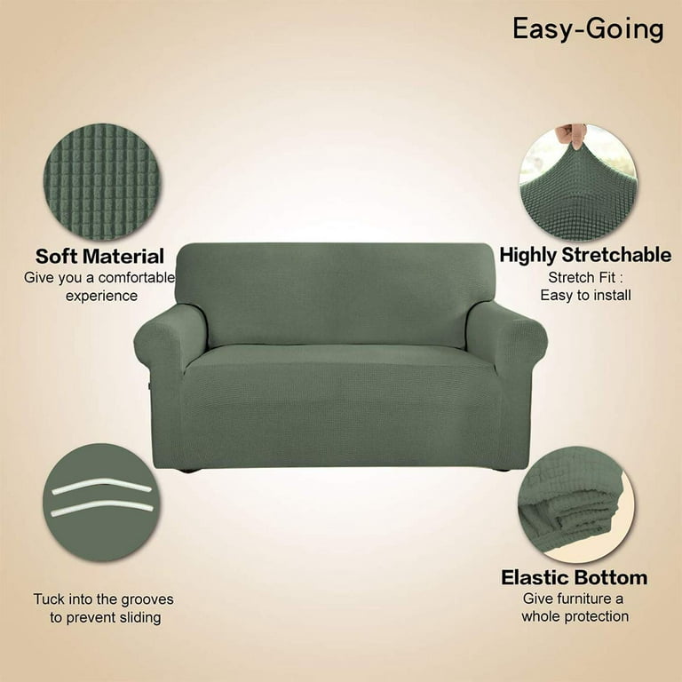 Easy-Going Jacquard Stretch Sofa Slipcover Non Slip Couch Cover