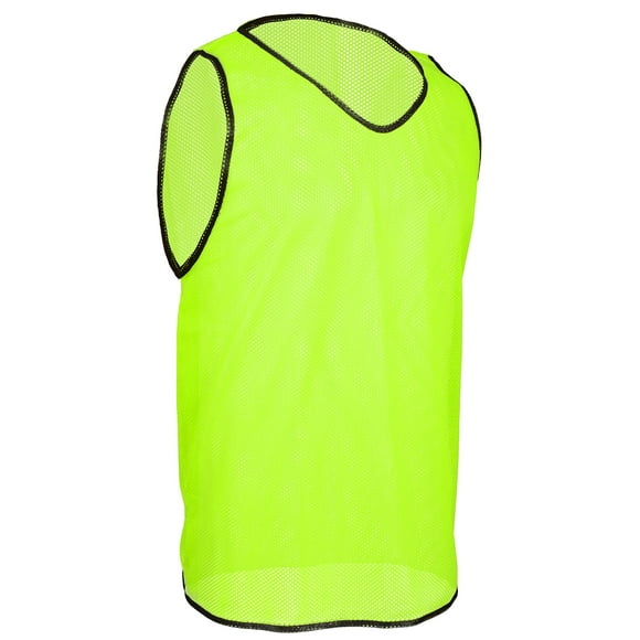 Total Soccer Factory Scrimmage Vests (Multiple Colors, Sizes, Quantities) (Lime, Youth, Single Vest)