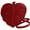 Red, variant on Slccxzc PU Leather Crossbody Bag Women Leaf Shaped Shoulder Bag Purse Elegant Mini Handbag Messenger Bag for Outdoor Travel