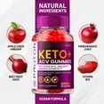 thumbnail image 2 of Proton Protein Keto ACV Gummies, Proton Keto + ACV Gummies Advanced Weight Loss Apple Cider Vinegar Supplement 1000MG, Proton Keto Gummies Keto + ACV Folic Acid Beet Root (60 Gummies), 2 of 8