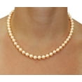thumbnail image 3 of 7-8mm AAA Quality Peach Freshwater Cultured Pearl Necklace for Women with Magnetic Clasp in 18 Princess Length, 3 of 7