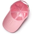 thumbnail image 3 of XINQIHANG Casquette de Baseball Ajustable Unie pour Hommes et Femmes, Chapeau à Visière Super Longue avec Sangle, 3 of 3