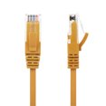 thumbnail image 1 of PrimeCables Cat6 28AWG Câble Réseau Ethernet UTP - Jaune, 1 of 4