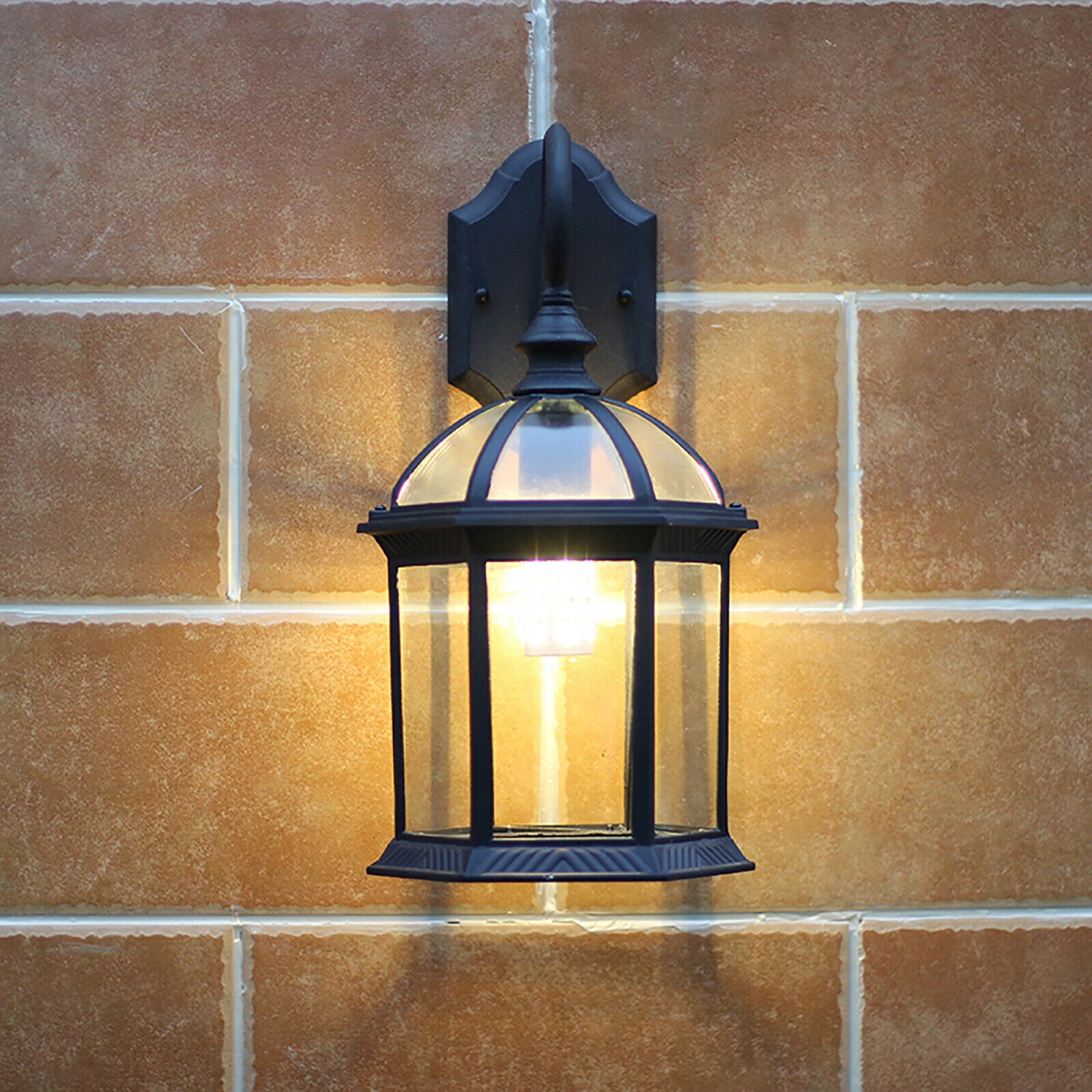 Corded Electric Sconce Light Fixture Outdoor Wall Lanterns