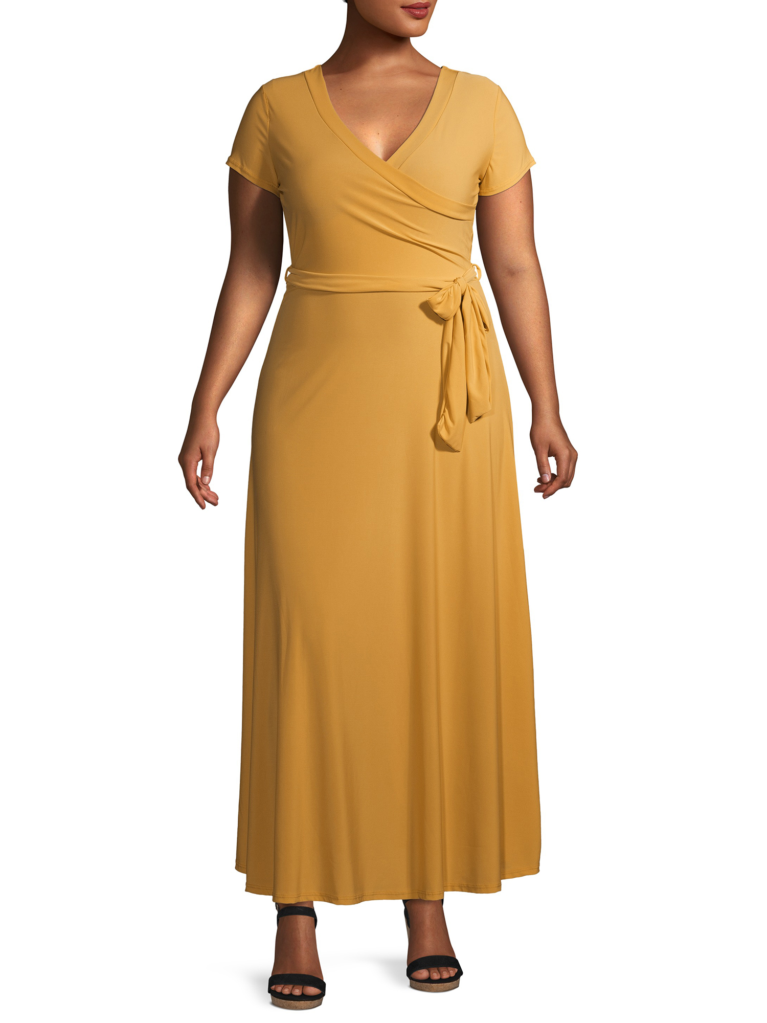 chinese dress ladies Short Plus Size Wrap Dress main image 0
