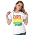 thumbnail image 4 of NASA Worm Logo Rainbow Gradient Women's Plus Size Shirt Brisco Brands 3X, 4 of 5
