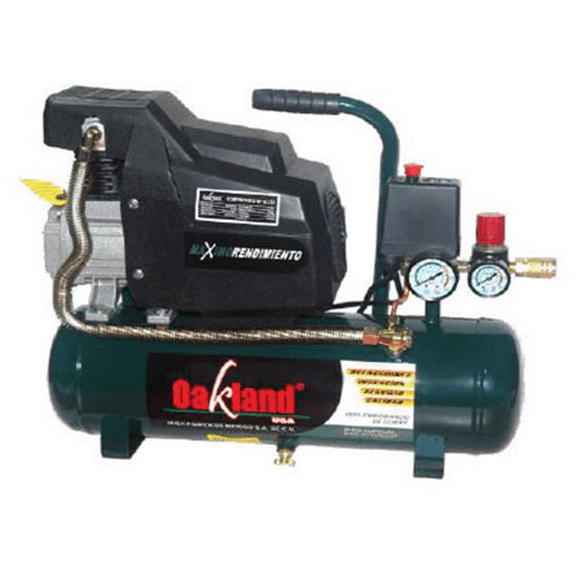 COMPRESOR AIRE 2.0HP 10LTS CA2010 OAKLAND OAKLAND OAKCA2010