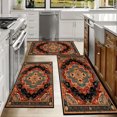 thumbnail image 6 of Kitchen Rugs Sets of 3 Non Slip Washable Kitchen Mats for Floor, Waterproof Kitchen Runner Rug, Floor Mat Carpet for Entryway, Laundry, Sink, Hallway, Bathroom, 6 of 12