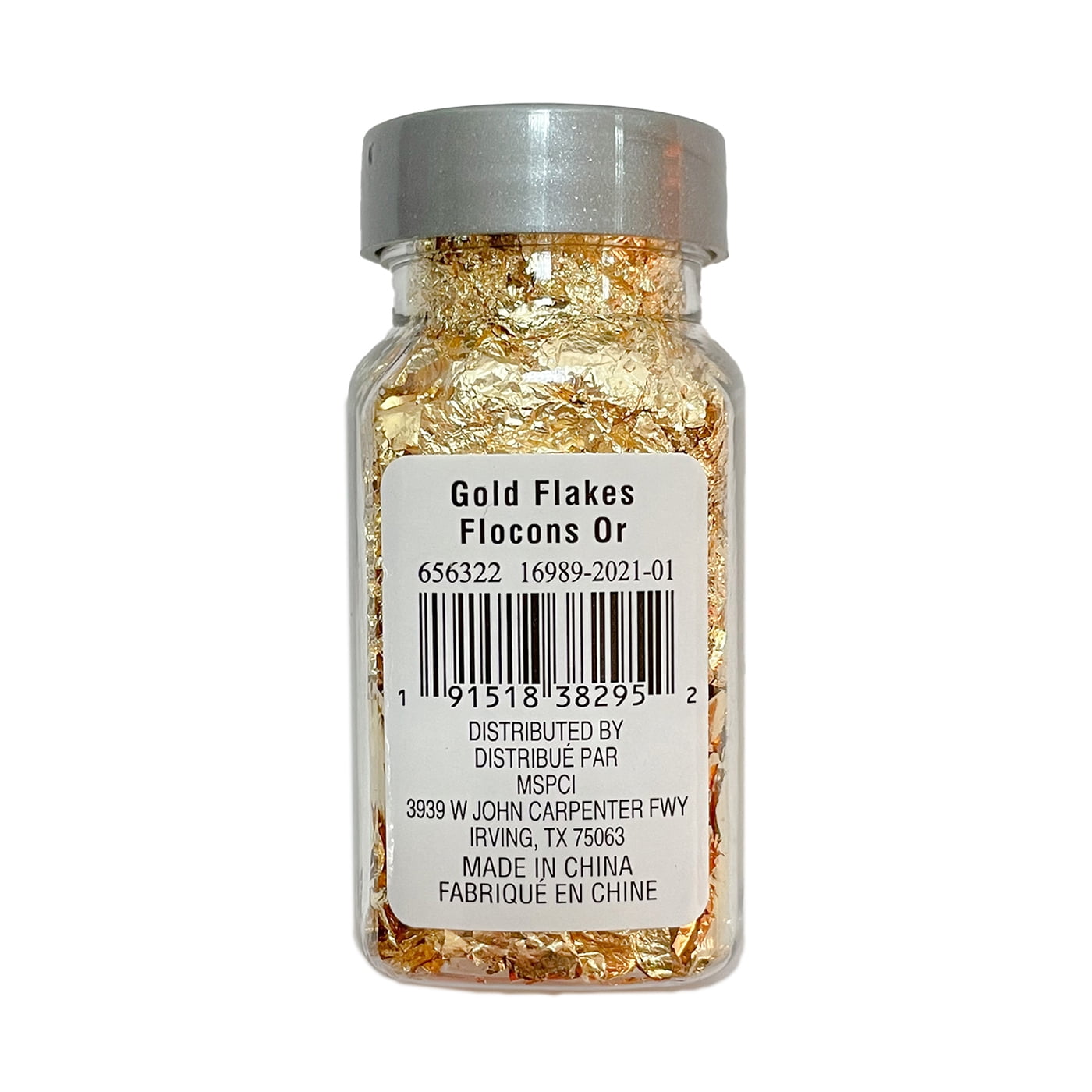 Recollections Gold Foil Specialty Glitter Flakes, 12 Pack