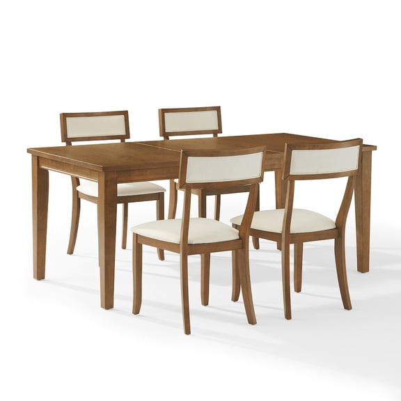 Crosley Furniture Alessia 5-Piece Dining Table Set For 4 In Brown