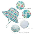 thumbnail image 4 of Amaiiu Kids Wide Brim Hat Baby Summer Bucket Hat Breathable Sun Fisherman Caps, 4 of 7