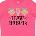 thumbnail image 4 of Inktastic I Love Robots Cute Robotics Youth T-Shirt, 4 of 5