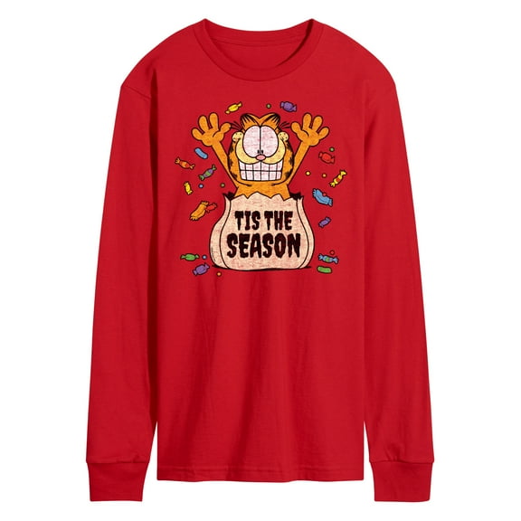 Garfield - Tis The Season - Men's Long Sleeve T-Shirt