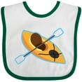 thumbnail image 3 of Inktastic Colorful Kayak Boys or Girls Baby Bib, 3 of 4