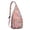 Pink-29, variant on 4-Pockets Cross Body Bags for Woman Men,Cute Sea Life Sling Bag Chest Bag with Adjustable Strap Women's Crossbody Bags for Outdoors Hiking Traveling