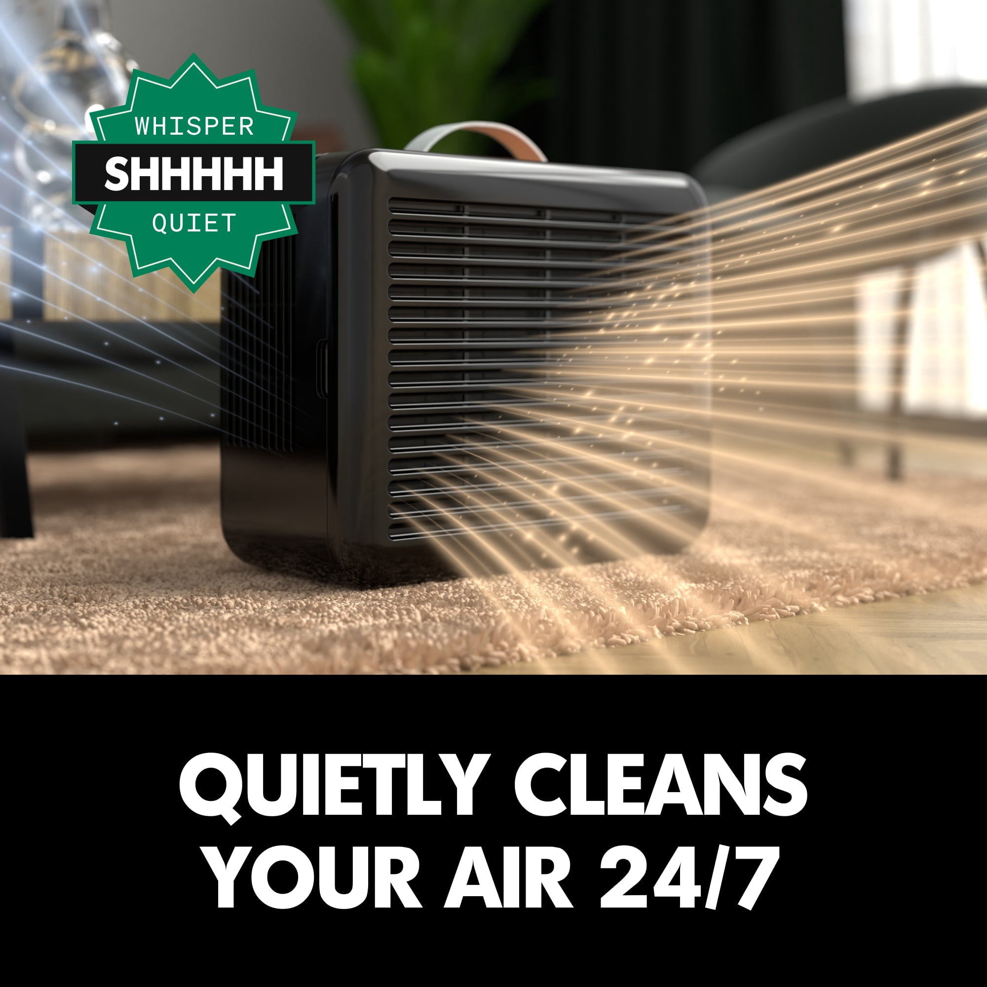 PuroAir 100i HEPA Air Purifiers for Home Pets - Covers 550 sq ft