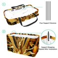 thumbnail image 4 of Thanksgiving corn Large Foldable Oxford Cloth Storage Bin Shopping Basket Shopping Bag Grocery Bags, 4 of 7
