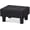 Black, variant on Small Foot Stool, Velvet Foot Stools with Legs, Stable Small Footstool for Living Room, Dark Green