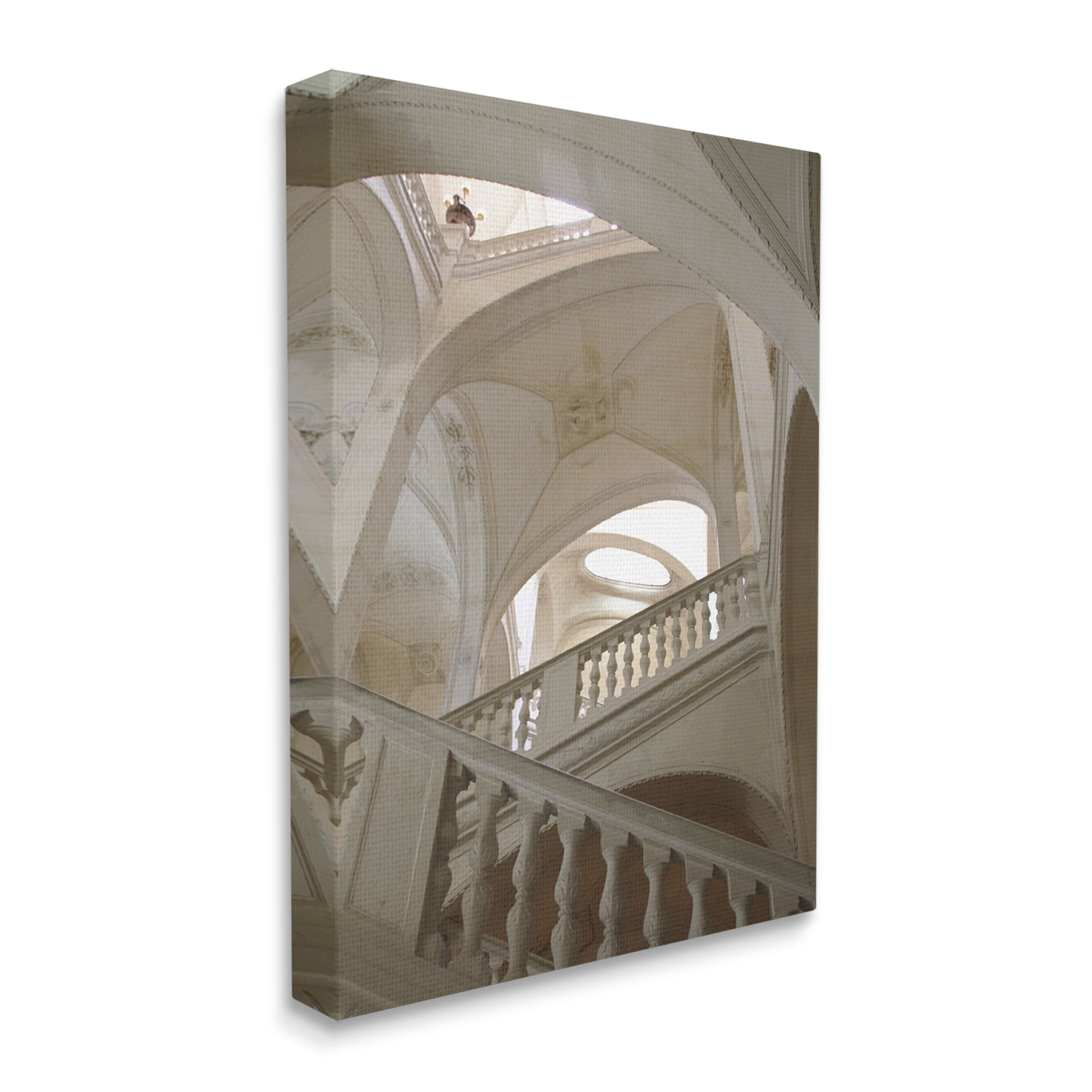 Stupell Industries Elegant Architecture Photography Travel & Places Photography Gallery Wrapped Canvas Print Wall Art, 16 x 20
