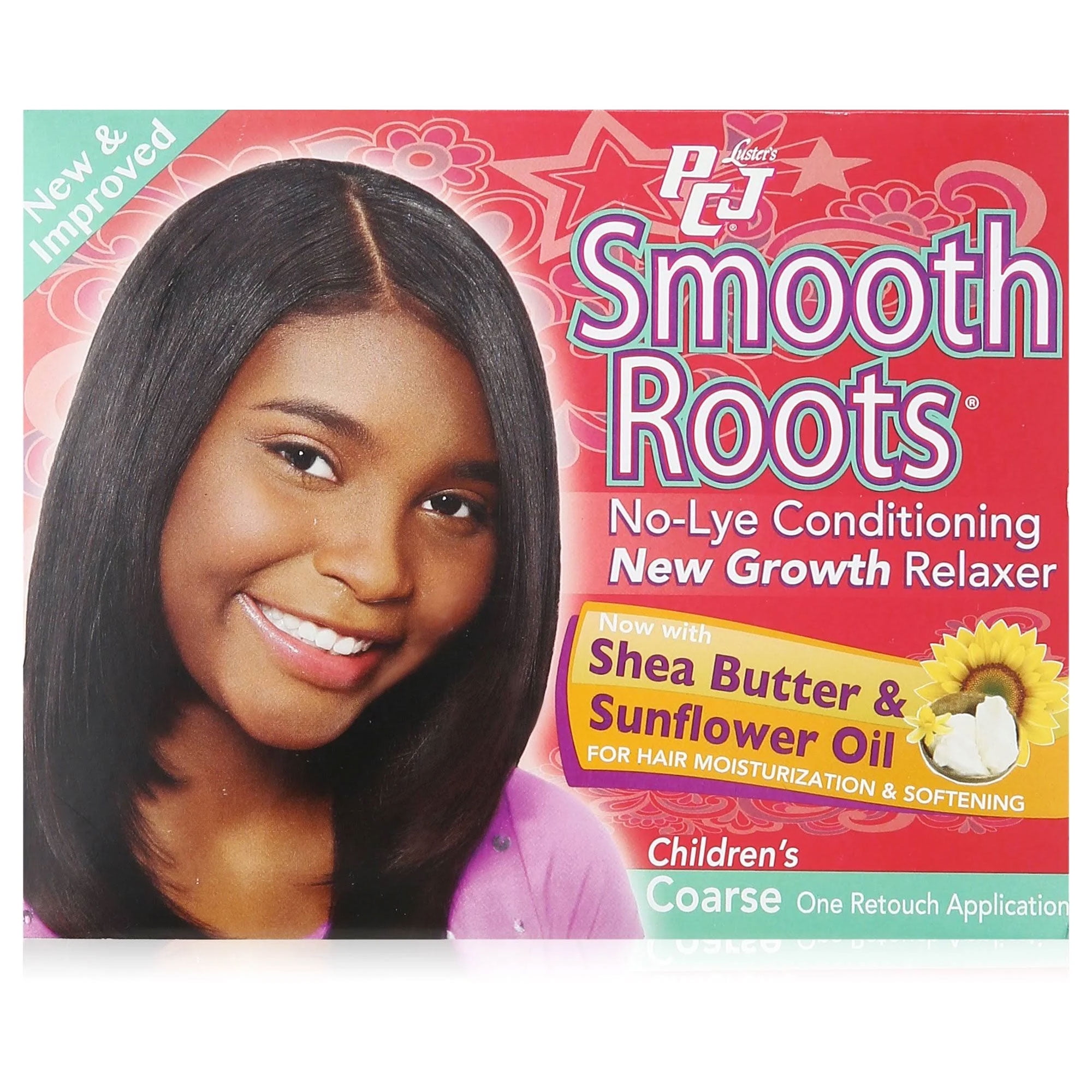 Pcj Smooth Roots Children Relaxer No Lye Coarse,Pack of 3