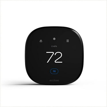 OB Ecobee Smart Programmable 6th Gen EB-STATE6L-01 Touch-Screen Thermostat - Black