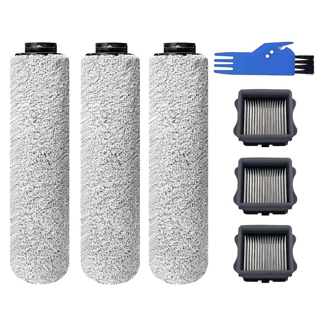 Reemplazo de robots de barrido Kit de filtro Hepa con rodillo de cepillo, 7 Uds., para Tineco Ifloor 3 Ifloor One S3