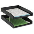 thumbnail image 2 of Safco 2 Tier Letter Tray in Black, 2 of 2