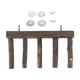 thumbnail image 2 of Escalera De Madera De Manzana Para Escalar Loros, Soportes Saludables Para Perchas Para Pájaros Con Múltiples ángulos, Adecuado Para Loros Pequeños Y Medianos, Juguete Para, 2 of 7