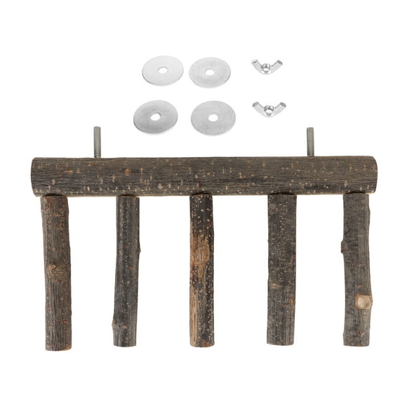 Ladder, Multi Step Ladder Handcrafted Bird Wooden Ladder For Pet Supplies 5 Step,7 Step