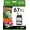 67 1 Black, variant on 275 Ink Cartridge Replacement for Canon 275 PG275 PG-275 XL PG-275XL PGI275 XL Black BK 2-Pack Replacement for Canon PIXMA TS3500 TS3522 TR4720 TR4700 TR4722 TS3720 Printer